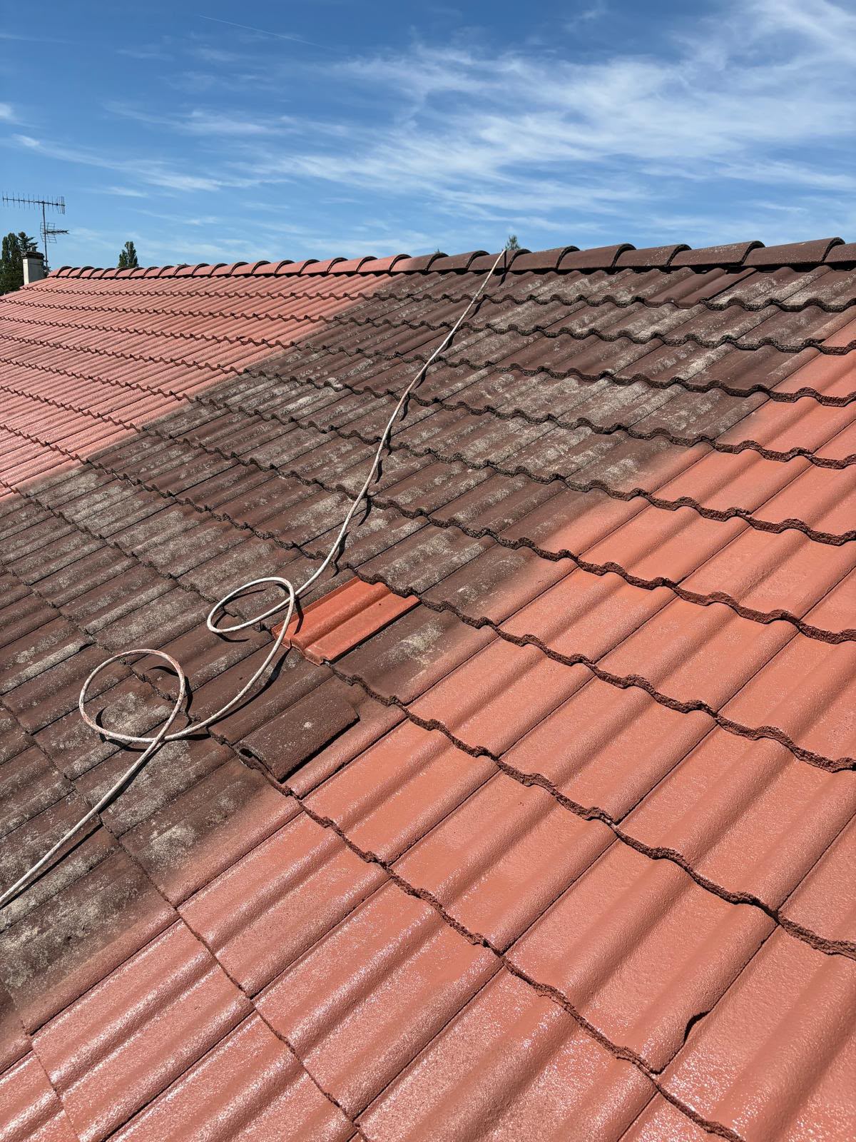 Nettoyage de toiture meursanges 21200